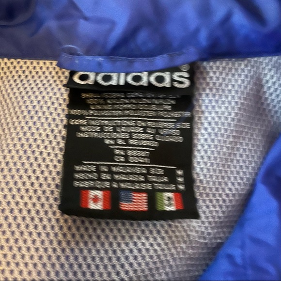90s Y2K Vintage Adidas Windbreaker Jacket - Picture 5 of 7